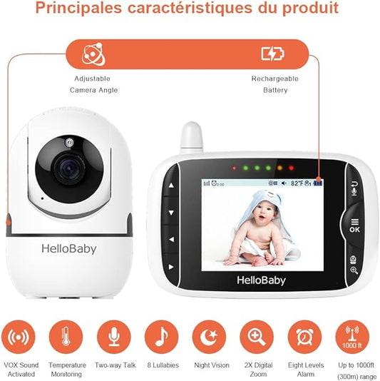 Location Hellobaby Babyphone caméra